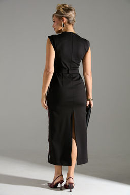 Платье LM М 46 красное и белое