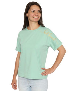 CRB wear/CSMW 60269-37 Футболка женская,эеленый/Ex.Cherubino
