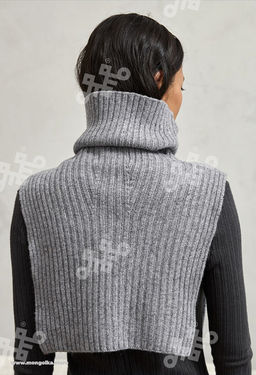 Воротник из 100% монгольской шерсти