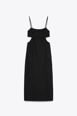 CUT-OUT EMBROIDERED DRESS - Zara фото 6