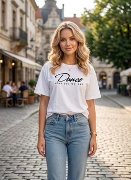 K13543 Футболка OVER SIZE (хлопок) БЕЛЫЙ