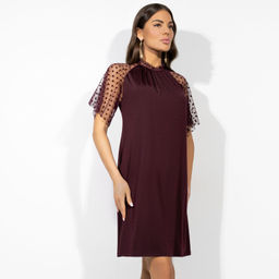 Платье с прозрачными рукавами Светиться изнутри (new) - Charutti фото 8