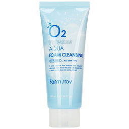 Пенка для умывания Farmstay O2 Premium Aqua Foam Cleansing 100 мл