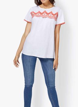 Блузка, белая - Ashley brooke фото 3