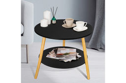Стол журнальный 60*60*52 см Черный круглый - Elan gallery фото 7