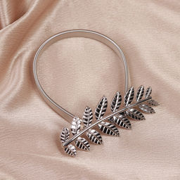 Подхват для штор «Ветка», 10×4 см, 32 см, цвет серебряный