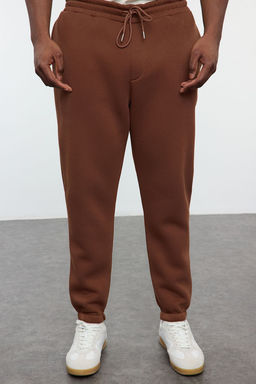 TRENDYOL MAN Siyah Buyuk Beden Regular/Normal Kesim Lastik Paca Jogger Polarl? Esofman Alt? TMNAW24AJ00002 - Trendyolmilla фото 2