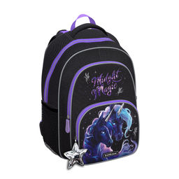 АКЦИЯ Цена за 1 шт. Ученический рюкзак с грудной перемычкой ErichKrause ErgoLine® 17L Black Unicorn