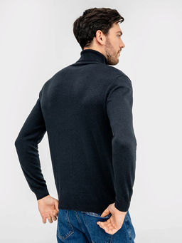 Свитер мужской темно-синий - Mark formelle фото 3