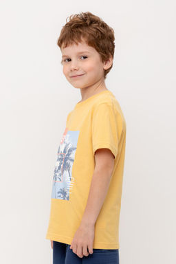 КР 302751/золотистая пшеница к566 фуфайка (футболка) для мал - Crockid фото 4