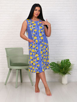 Халат женский на пуговицах (921-2)