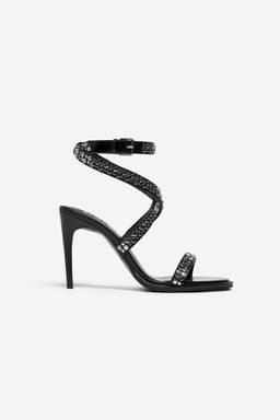 LUDOVIC DE SAINT SERNIN x ZARA LEATHER HIGH-HEEL SANDALS  фото 2