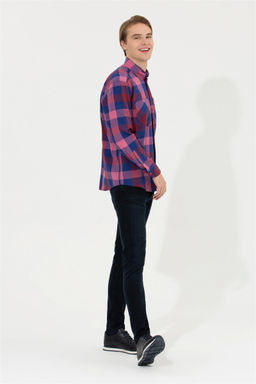 U. S. Polo Assn Мужская красная рубашка с длинным рукавом - U.s. polo assn фото 10