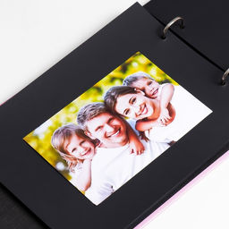 Фотоальбом на кольцах 25 листов Признание в любви, с уголками, тиснение 19?27?3 см