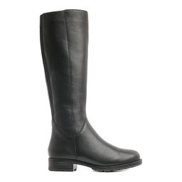 5G7211 ЖЕН Сапоги нат.кожа нат.м.+текстиль-ZM ТЭП