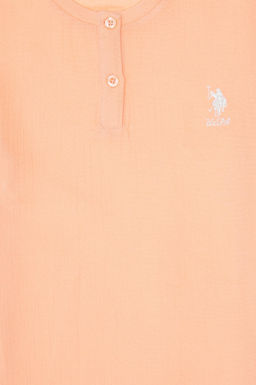 K_z _ocuk Somon Pijama Tak_m_ Sepette S_rpriz _ndirim - U.s. polo assn фото 12