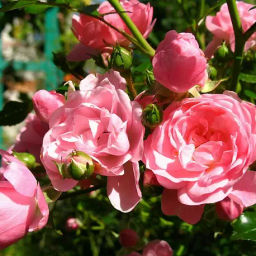 Роза почвопокровная Фейри Тейл