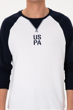 Erkek Bisiklet Yaka Regular Fit Lacivert Sweatshirt - U.s. polo assn фото 6