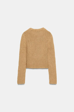 BRUSHED EFFECT KNIT JUMPER - Zara фото 5