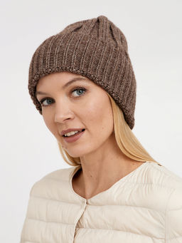 шапка женская с добавлением шерсти - Glenfield фото 2