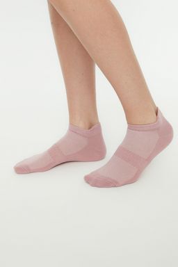 TRENDYOLMILLA Beyaz 5li Paket Pamuklu Orme Spor Yoga Corap TWOAW20CO0011 фото 22