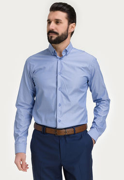 Сорочка мужская длинный рукав GREG 211/131/7306/Z/b/1_GB  фото 10