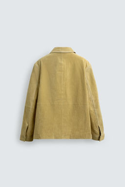 LIMITED EDITION SUEDE JACKET WITH POCKETS - Zara фото 8