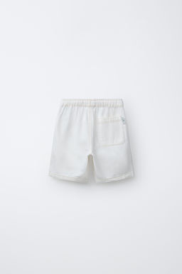 BERMUDA DENIM LOOSE / Crudo - Zara фото 2