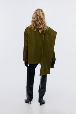 Abrigo con cuello tipo bufanda - H&m фото 6