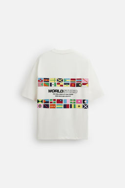 FLAG PRINT T-SHIRT - Zara фото 9