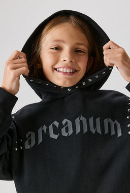 ACOOLA / Джемпер детский для девочек Nola черный фото 6