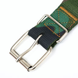Ошейник брезентовый однослойный Камуфляж, 72 х 3,5 см - Пижон фото 5