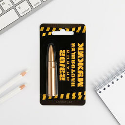 Ручка прикол шариковая пуля Настоящий мужик. 23 февраля