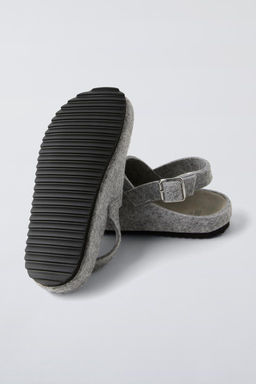 FELT HOUSE SLIPPERS - Zara фото 6