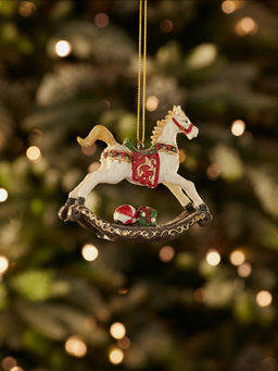 Украшение новогоднее Лошадка-качалка, L8,5 W2 H7,5 см - Remeco фото 4
