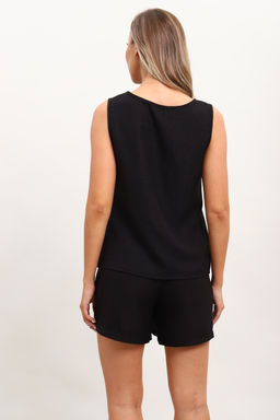 Костюм с шортами КЖ-001 Лен