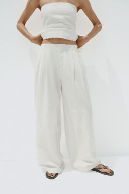 EMBROIDERED TROUSERS - Zara фото 2