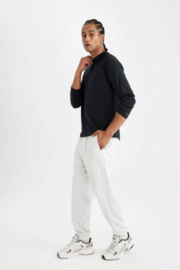DeFactoFit Sporcu Jogger Esofman Alt? Standart Fit Beli Pacas? Lastikli Cepli  фото 4