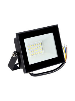 Прожектор  светодиодный VKL electric, 30 Вт, 3600 Лм, 6500К, IP65, 220V черный, свеч.хол.бел. 109814