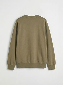 Erkek ?ocuk Minecraft Bask?l? Sweatshirt