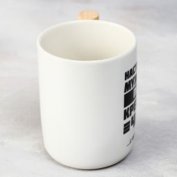 Кружка керамическая Настоящий мужчина, 400 мл, белая