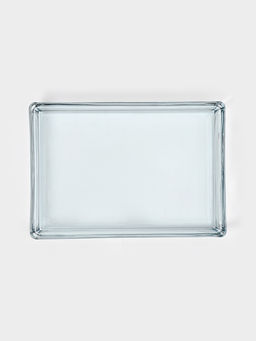 Форма для выпечки и запекания Paşabahçe Borcam, 36.7×25.7×6 см, жаропрочное стекло, прозрачная
