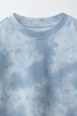 CAMISETA TIE DYE SPORTY / Azul / Blanco - Zara фото 3