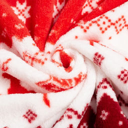 Плед «Этель. Новогодний олень», 150×200 см, корал-флис 220 г/м²