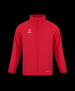 Куртка ветрозащитная JOGEL PREMIER PerFormPROOF FZ Rain Jacket, красный  фото 2