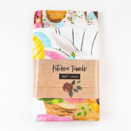 Набор кухонных полотенец Доляна Воздушный шар, 35х60см-2шт, 100% хл  фото 7