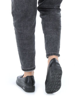 03-5316 BLACK Полуботинки женские (натуральная кожа)