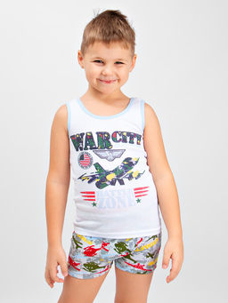 Комплект майка и трусы-боксеры для мальчика Elephant kids