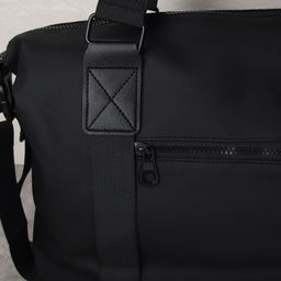 Сумка дорожная 46x22x26 см / BAG-3001/1 /уп 20/черная - Галеонтрейд фото 4