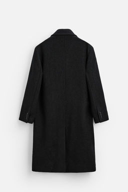 BOUCLE TEXTURED WOOL COAT - Zara фото 7